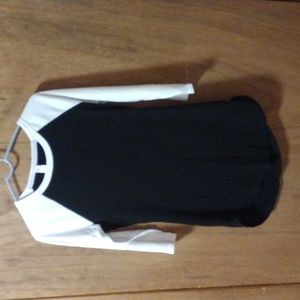 Black & white tunic